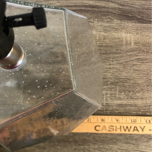 Geometric Glass Table Lamp - Picture 8 of 8